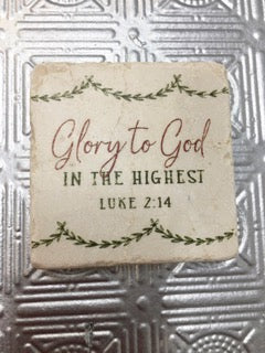 Scripture Stone Luke 2:14