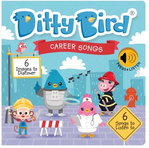 Ditty Bird Career Songs Book