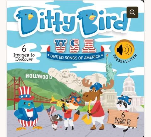 Ditty Bird United Songs of America Book