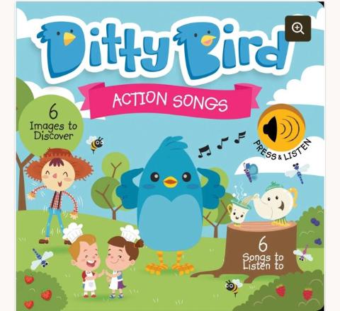 Ditty Bird Action Songs Book