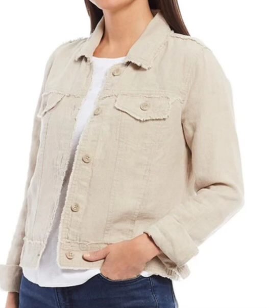 Lulu-B Linen Tan Jacket