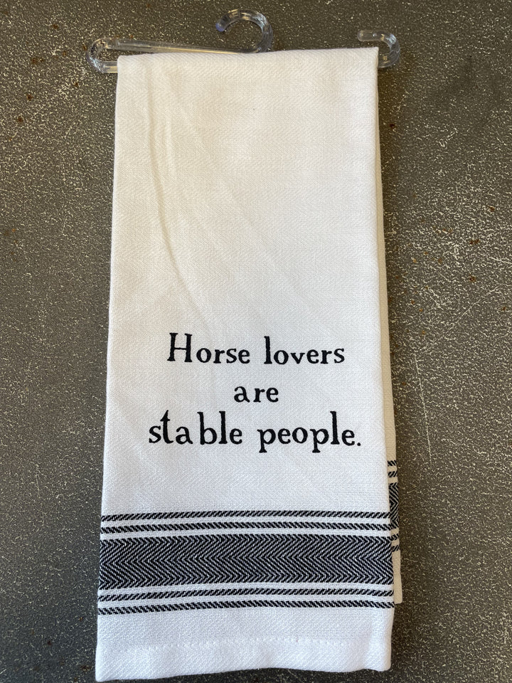 Horse Lovers Tea Towel