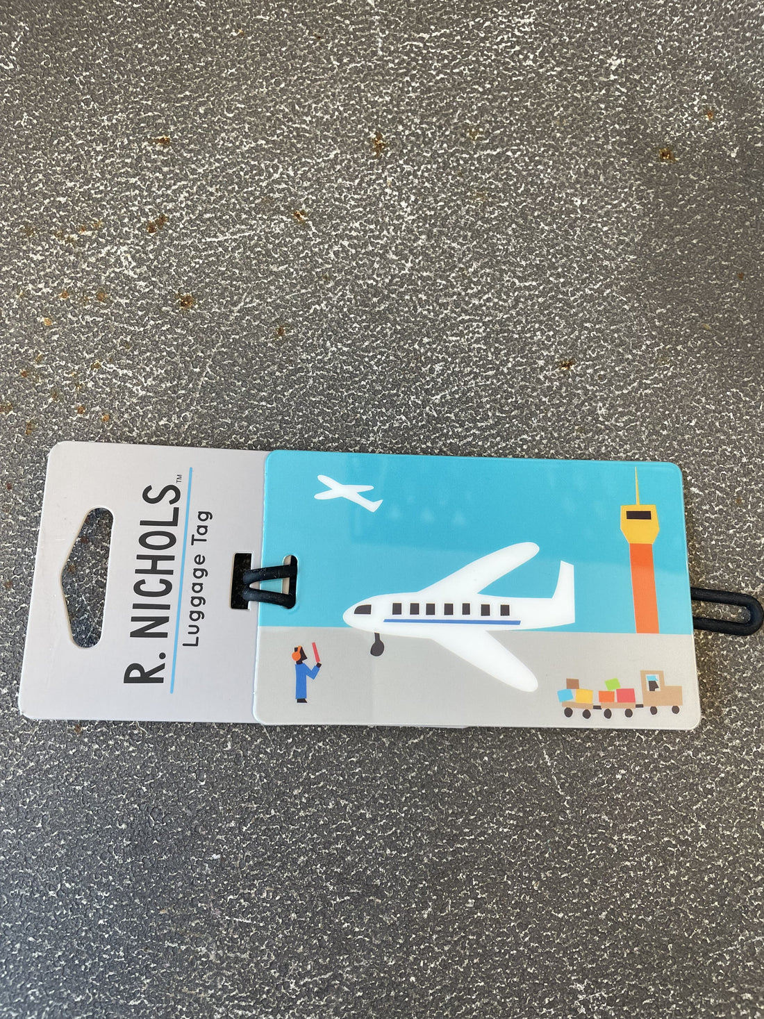 Airplane Luggage Tag