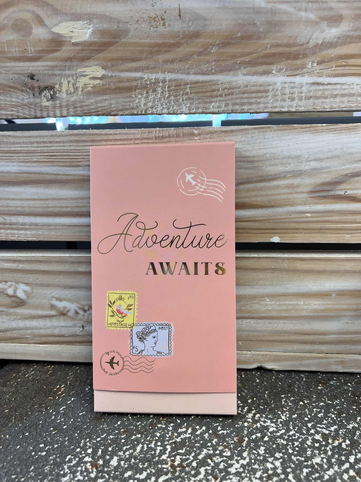 75 Sheet Adventure Awaits Magnetic Notepad