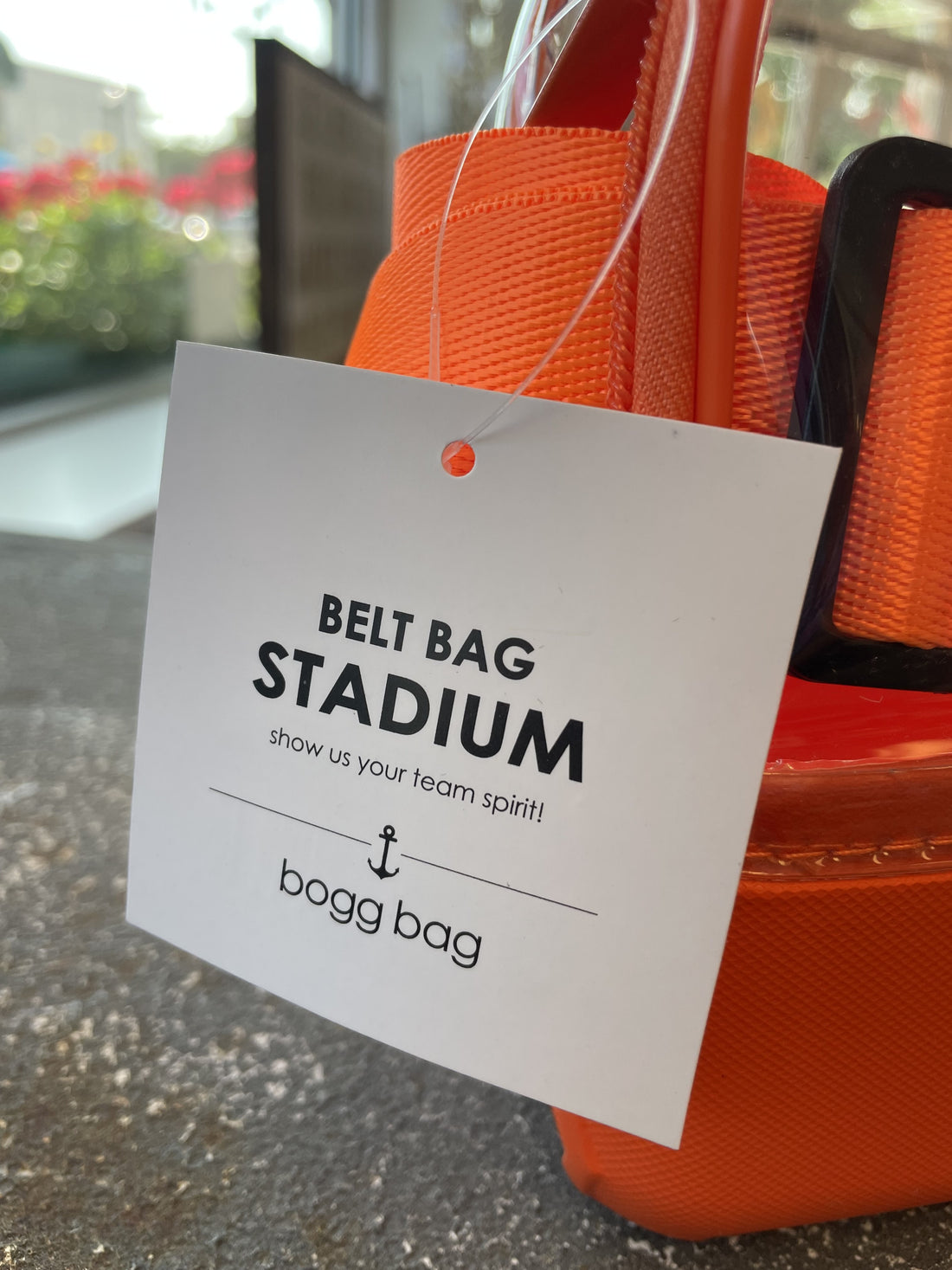 Orange Stadium Belt Bag