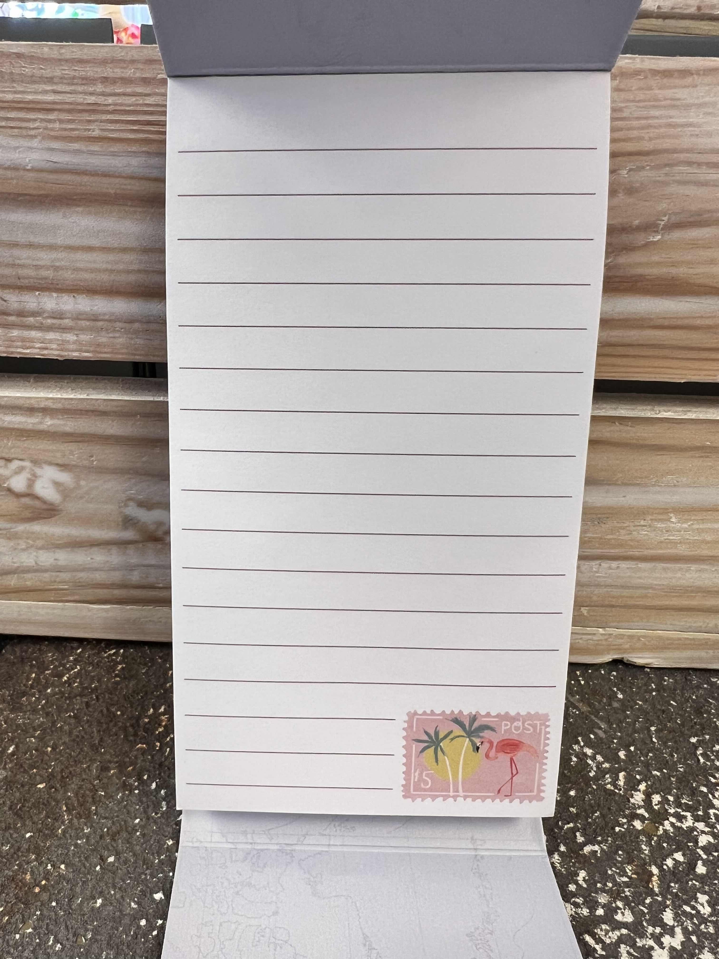 75 Sheet Take me Anywhere Magnetic Notepad