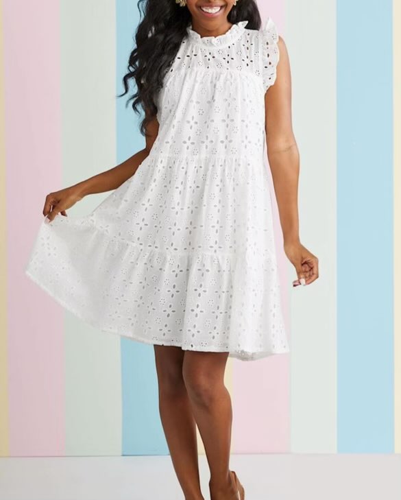 Mud Pie White Dress