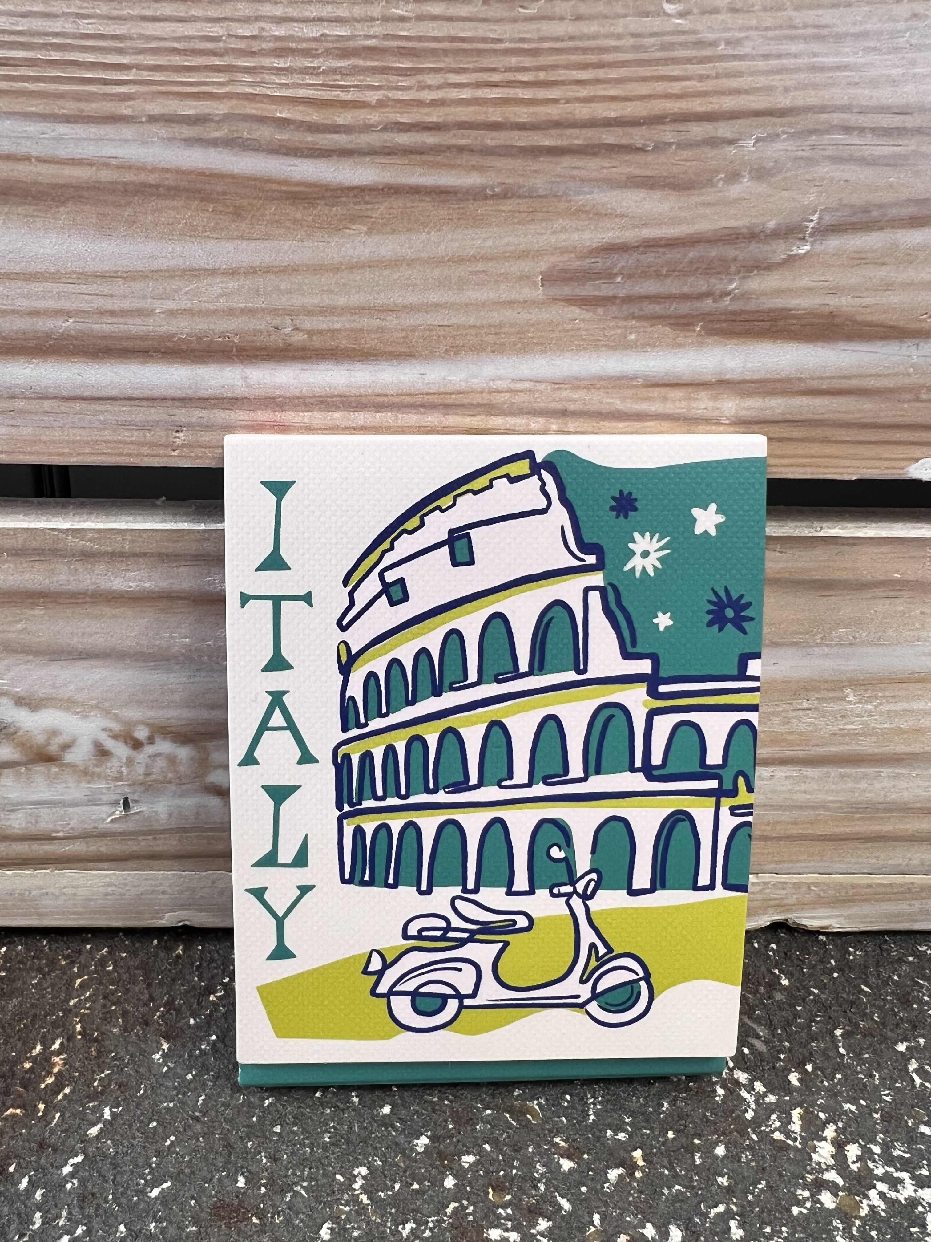 Small 75 Sheet Magnetic Colosseum Notepad