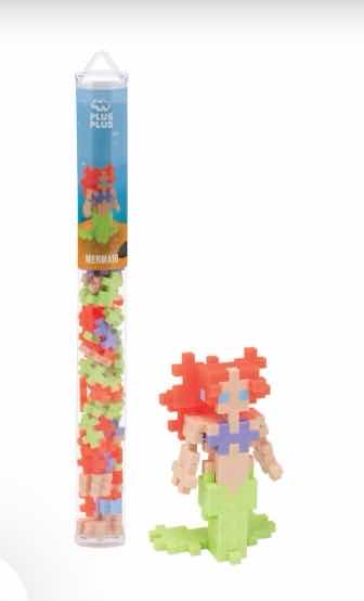 Plus-Plus 100 Piece Building Blocks Mermaid