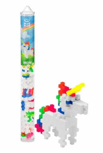 Plus-Plus 100 Piece Building Blocks Unicorn