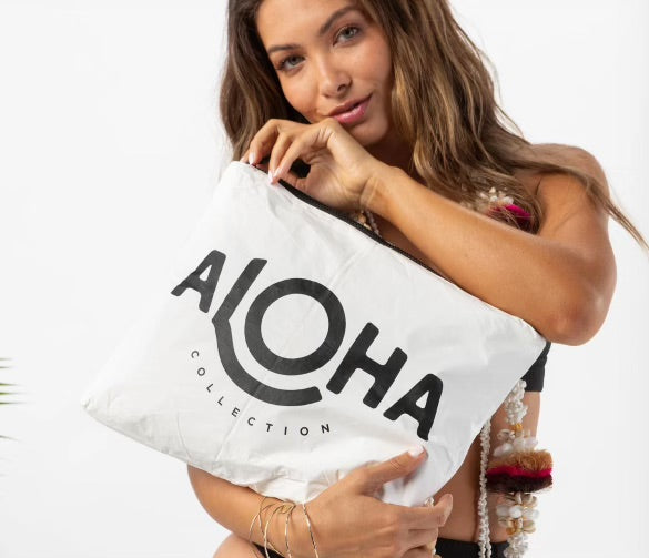 Aloha Bags Max Pouch in Aloha Black and White