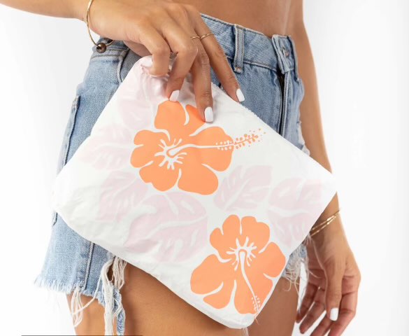 Small Big Island Hibiscus Dreamsicle Bag