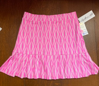 Pink Print Lulu-B Skort