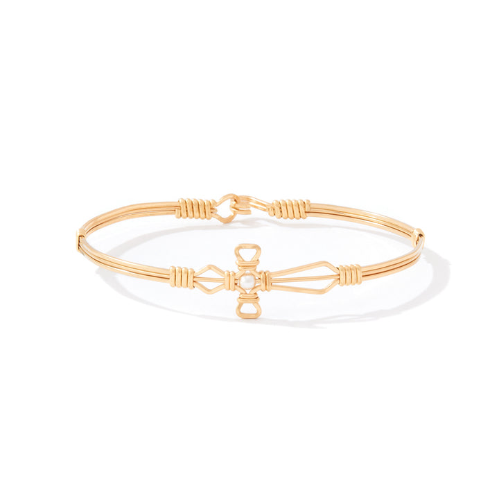 Ronaldo Gold Jesus Loves Me Bracelet