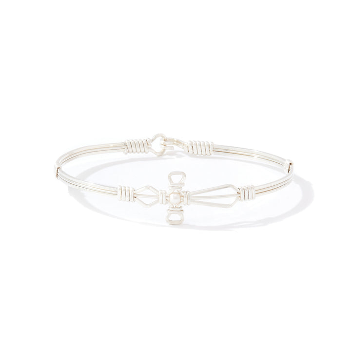 Ronaldo Silver Jesus Loves Me Bracelet