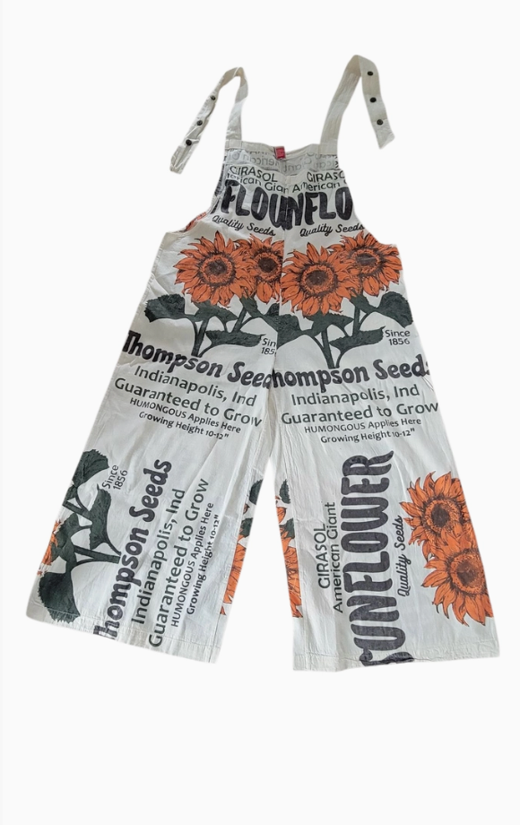 Sunflower Overalls - One Size