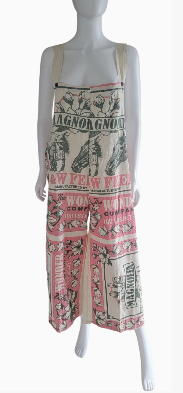 Magnolia Horse Overalls - One Size