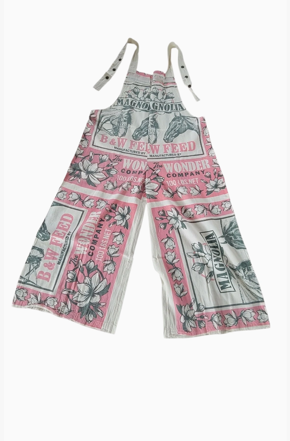 Magnolia Horse Overalls - One Size