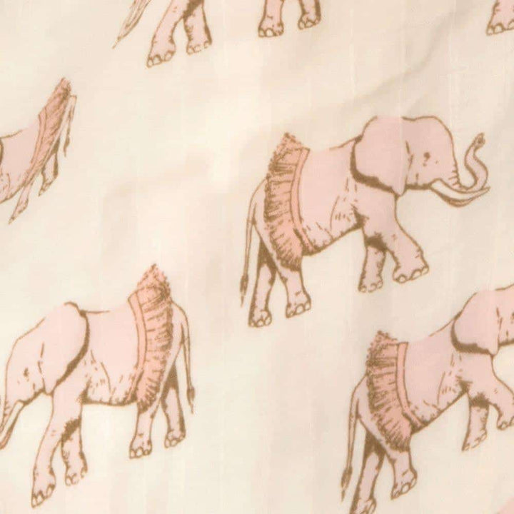 Milk Barn Tutu Elephant Swaddle Blanket