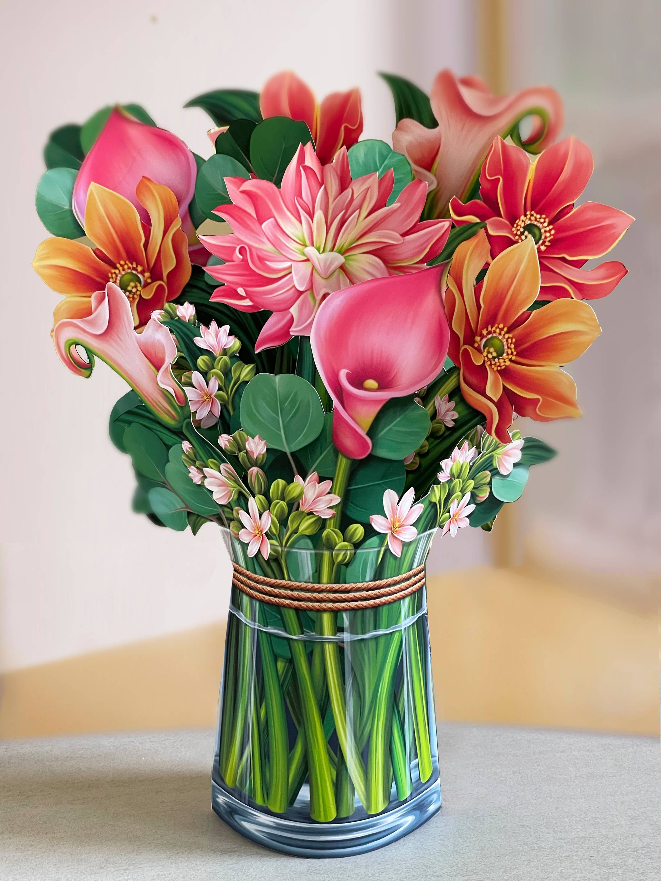 Dear Dahlia (8 Pop-up Greeting Cards)