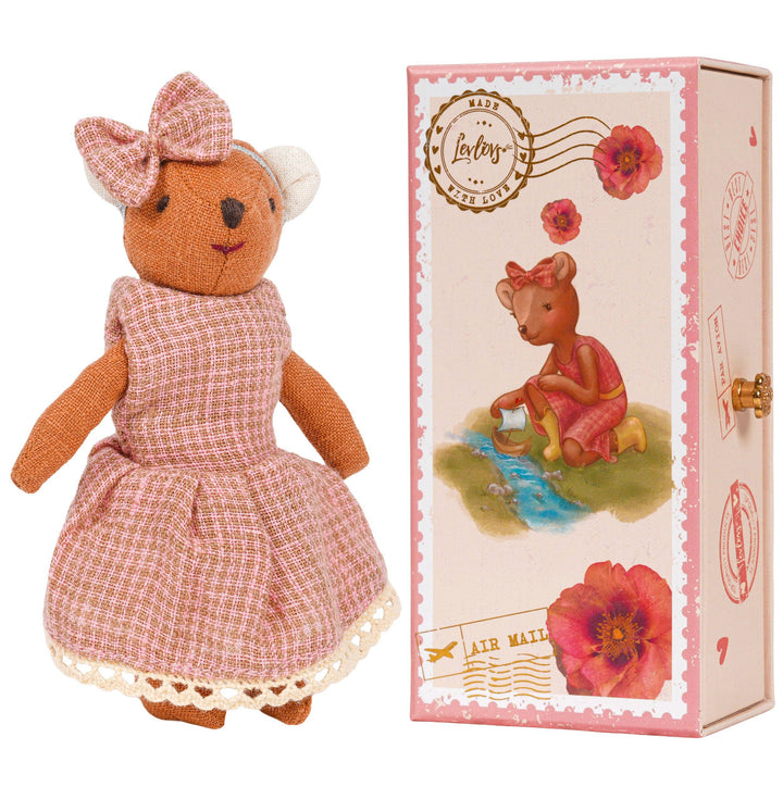BEAR IN STAMP HOLDER Box