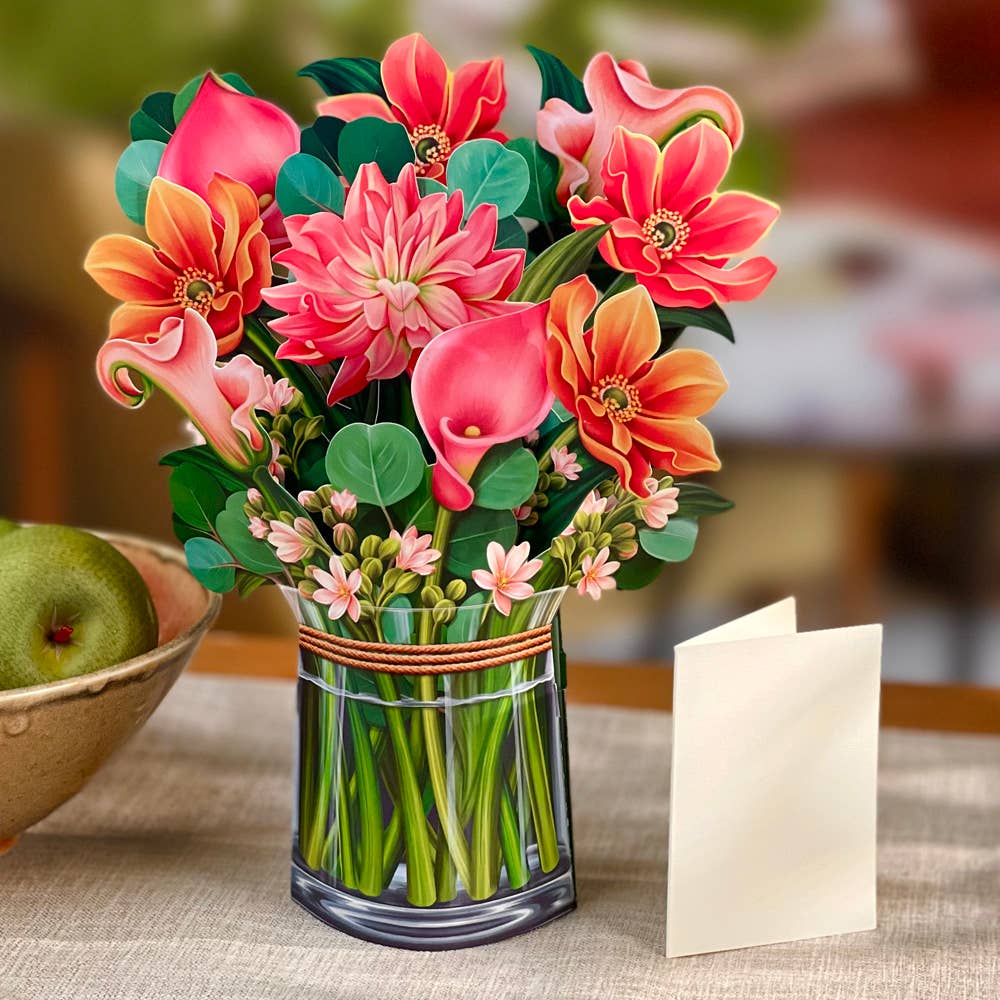 Dear Dahlia (8 Pop-up Greeting Cards)