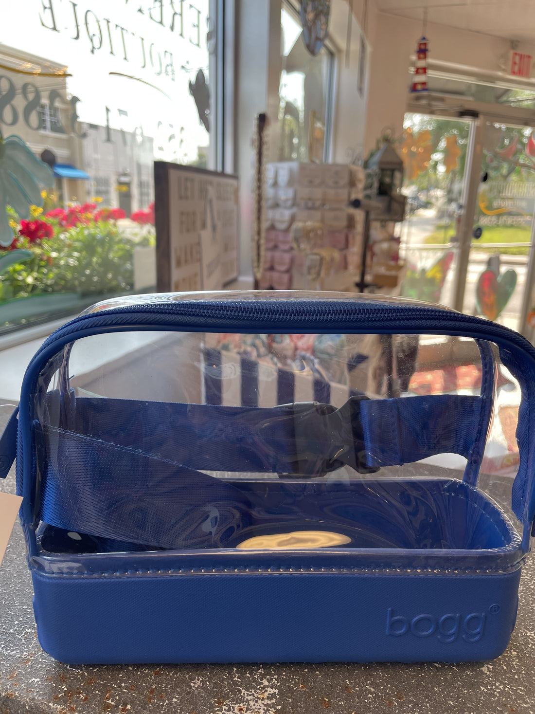 Blue Stadium Belt Bag