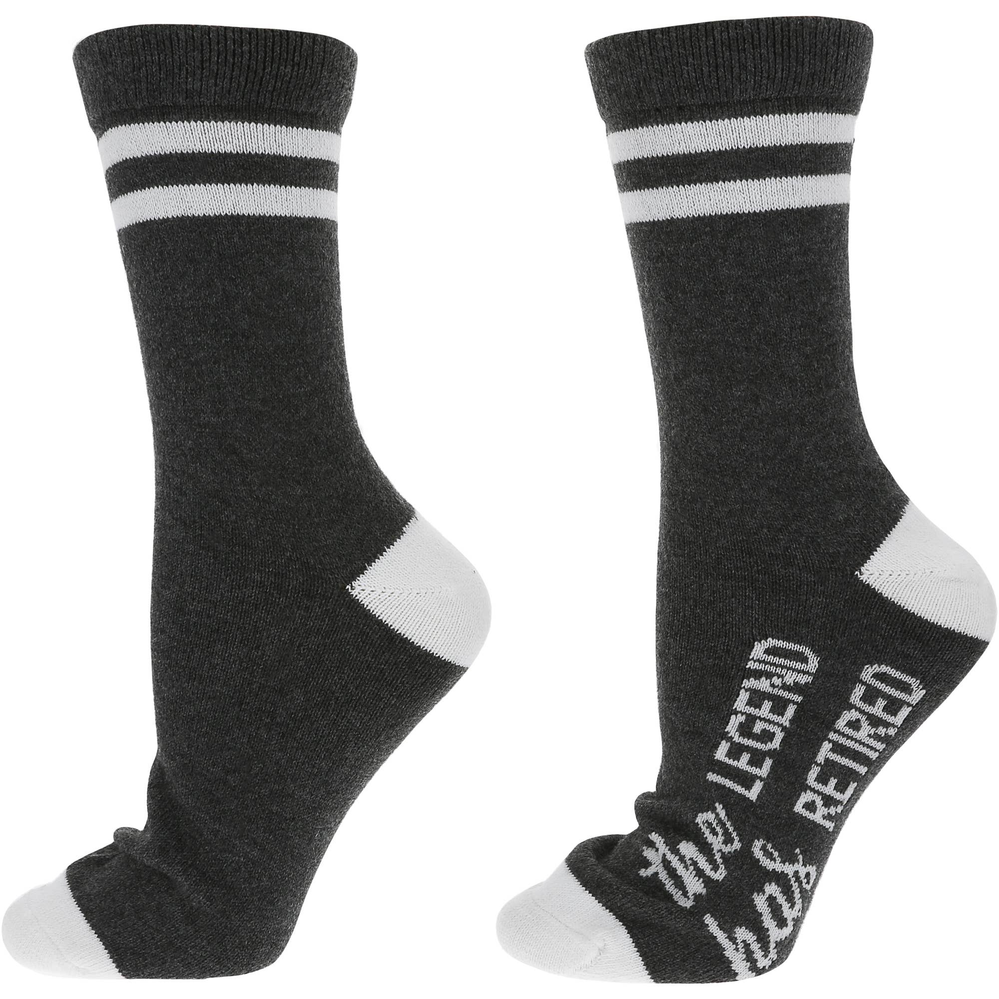 The Legend - Crew Socks, Size S/M