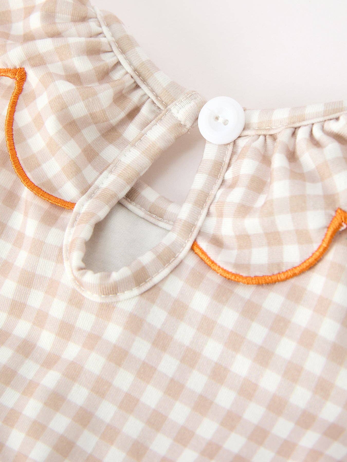 Thanksgiving Smocked Dress Bloomer Set