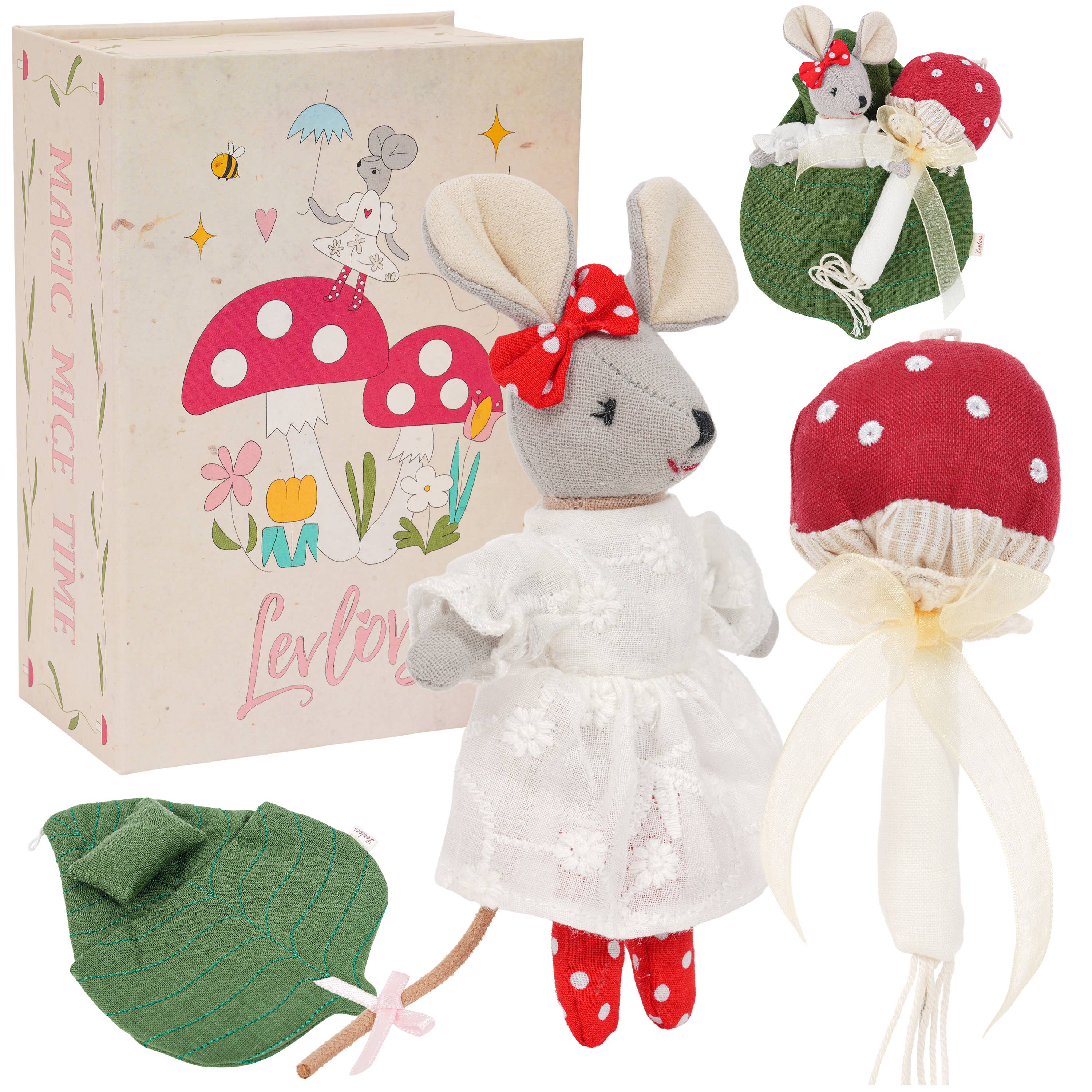Mouse and the Mushroom Wonder Forest Set, Red