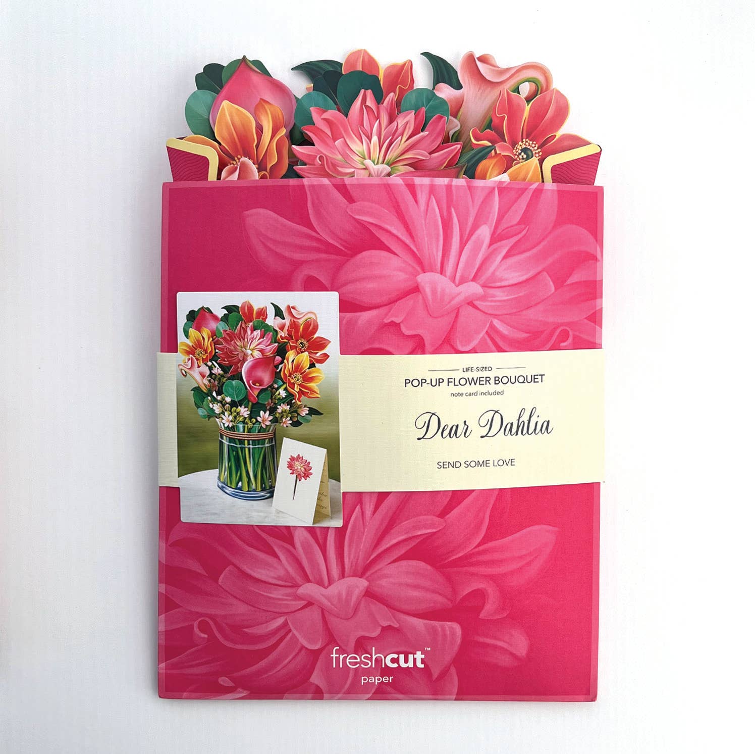 Dear Dahlia (8 Pop-up Greeting Cards)