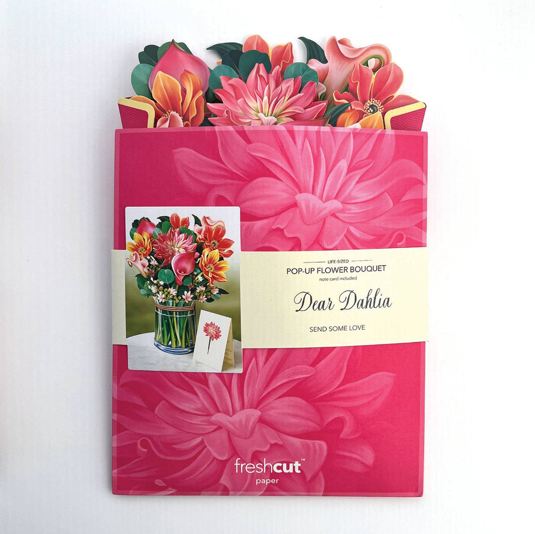 Dear Dahlia (8 Pop-up Greeting Cards)