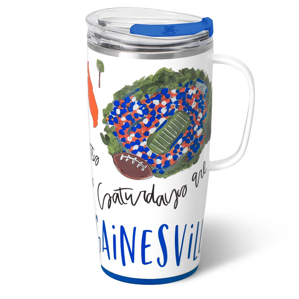 Saturdays In Gainesville Travel Mug (22oz)