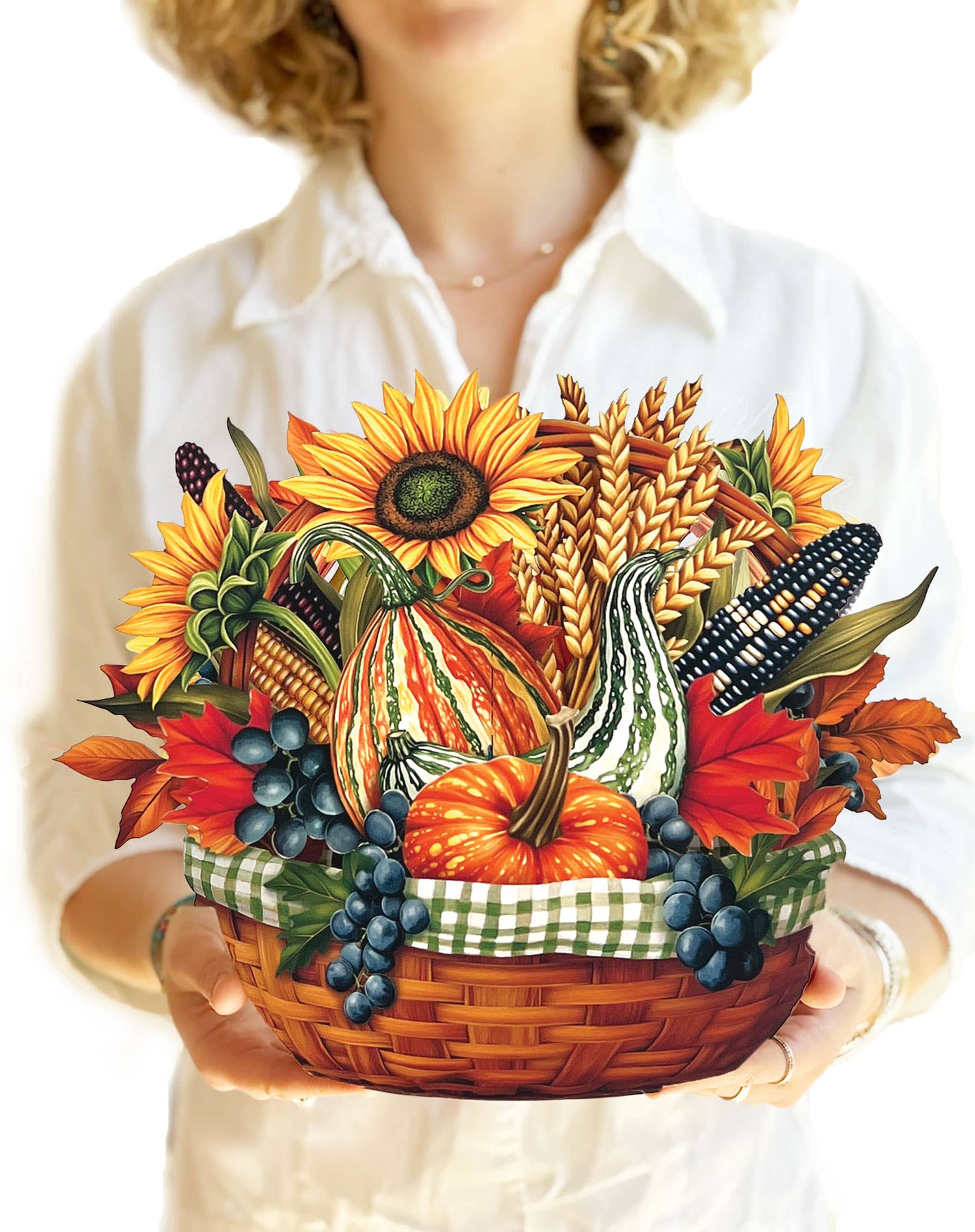 Golden Harvest (6 Pop-Up Greeting Cards)