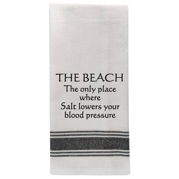 "The Beach…the only place...", Tea Towel
