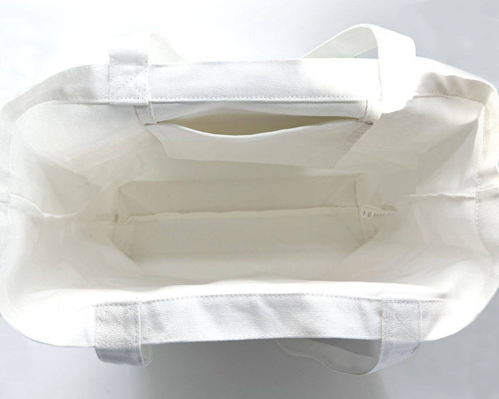 White Pyrex Inspired Tote Bag