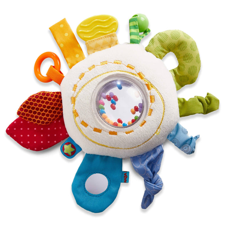 Teether Cuddly Rainbow Round Activity Toy