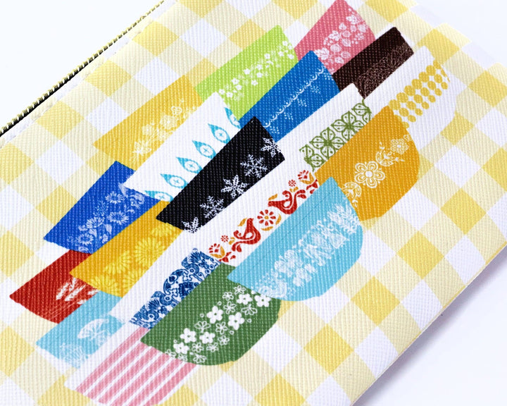 Pyrex-Inspired Zipper Pouch – Retro Zipper Bag