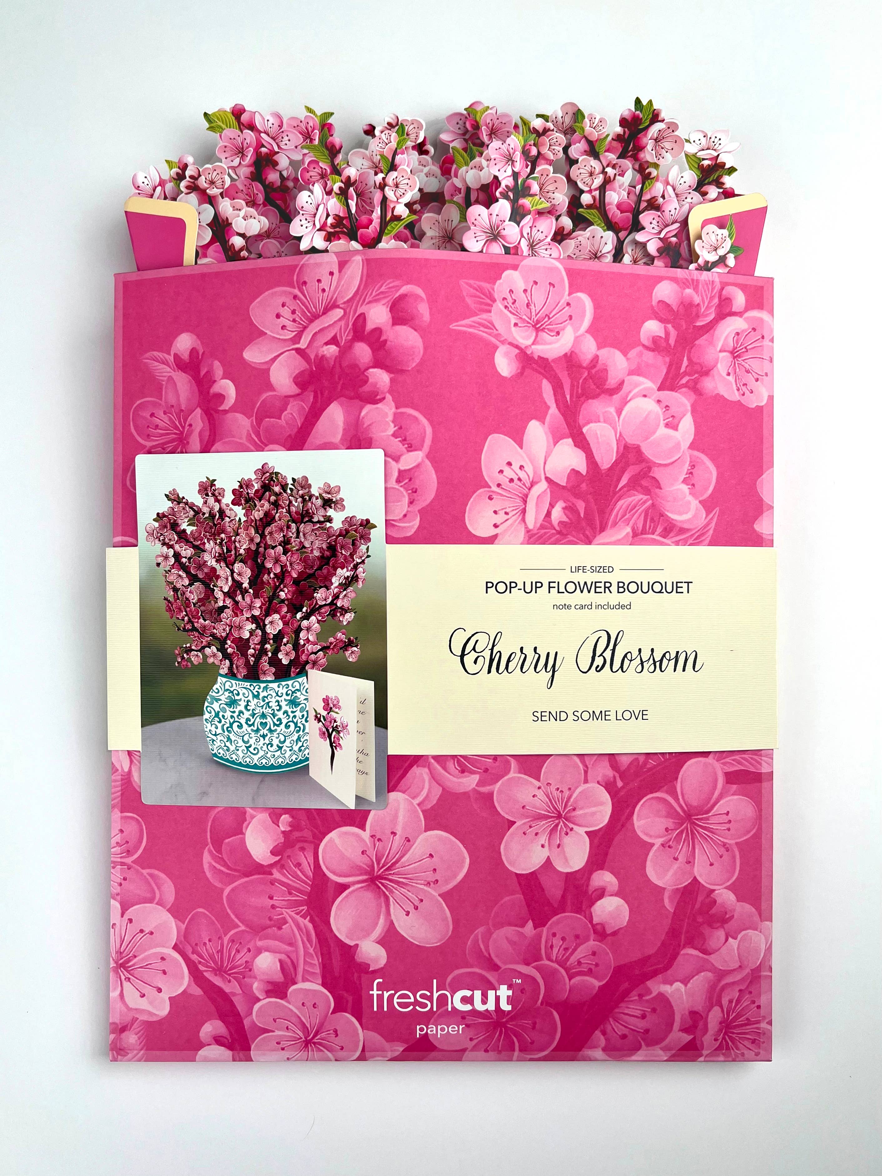 Cherry Blossom (8 Pop-up Greeting Cards)