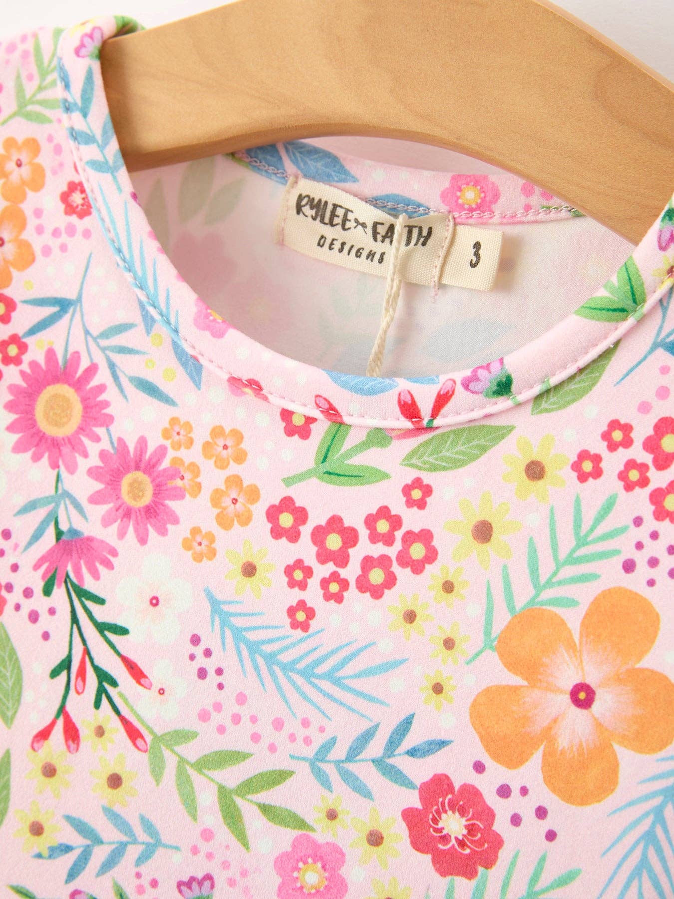 Fall Butterfly Floral Dress