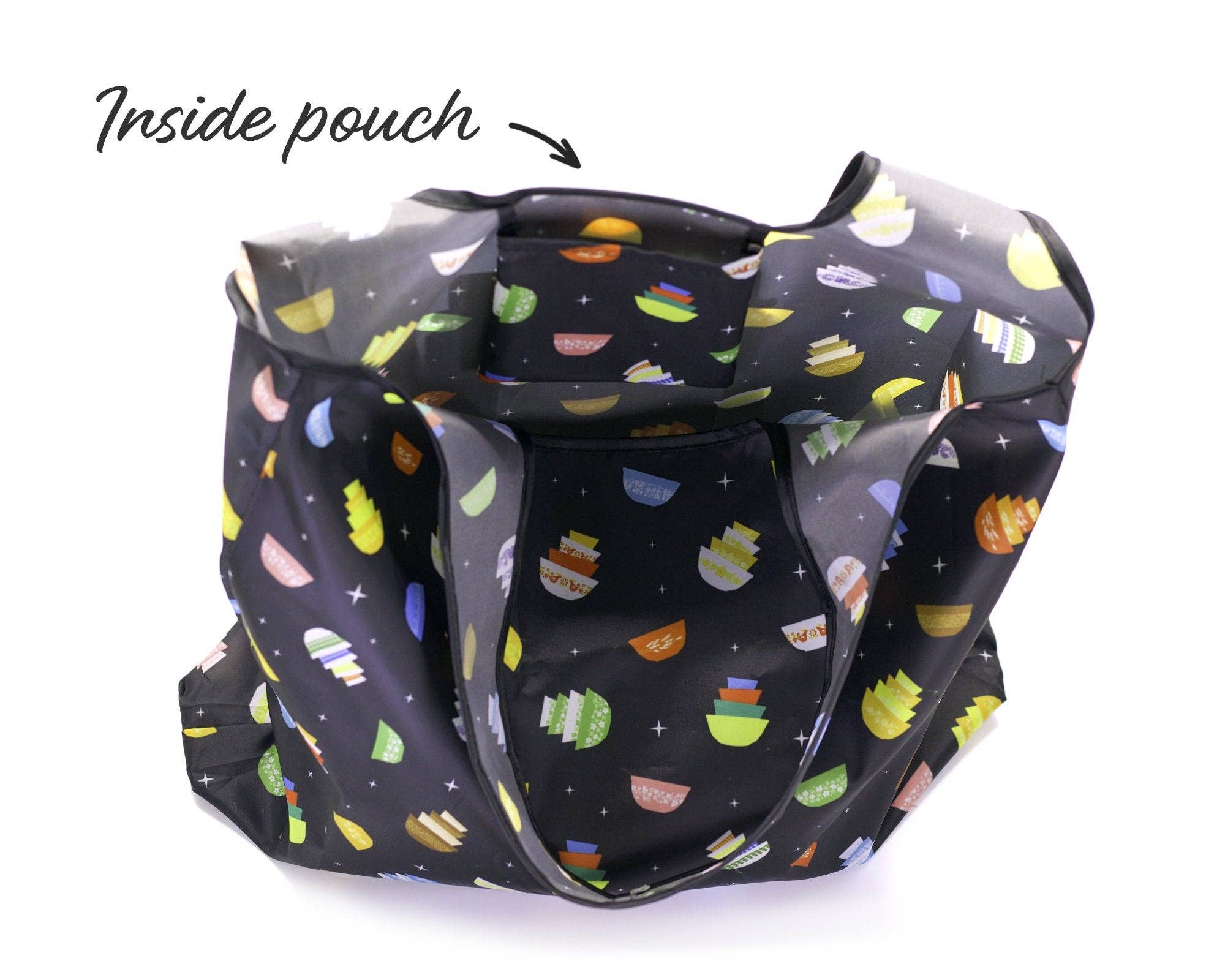 Pyrex-Inspired Reusable Tote Bag