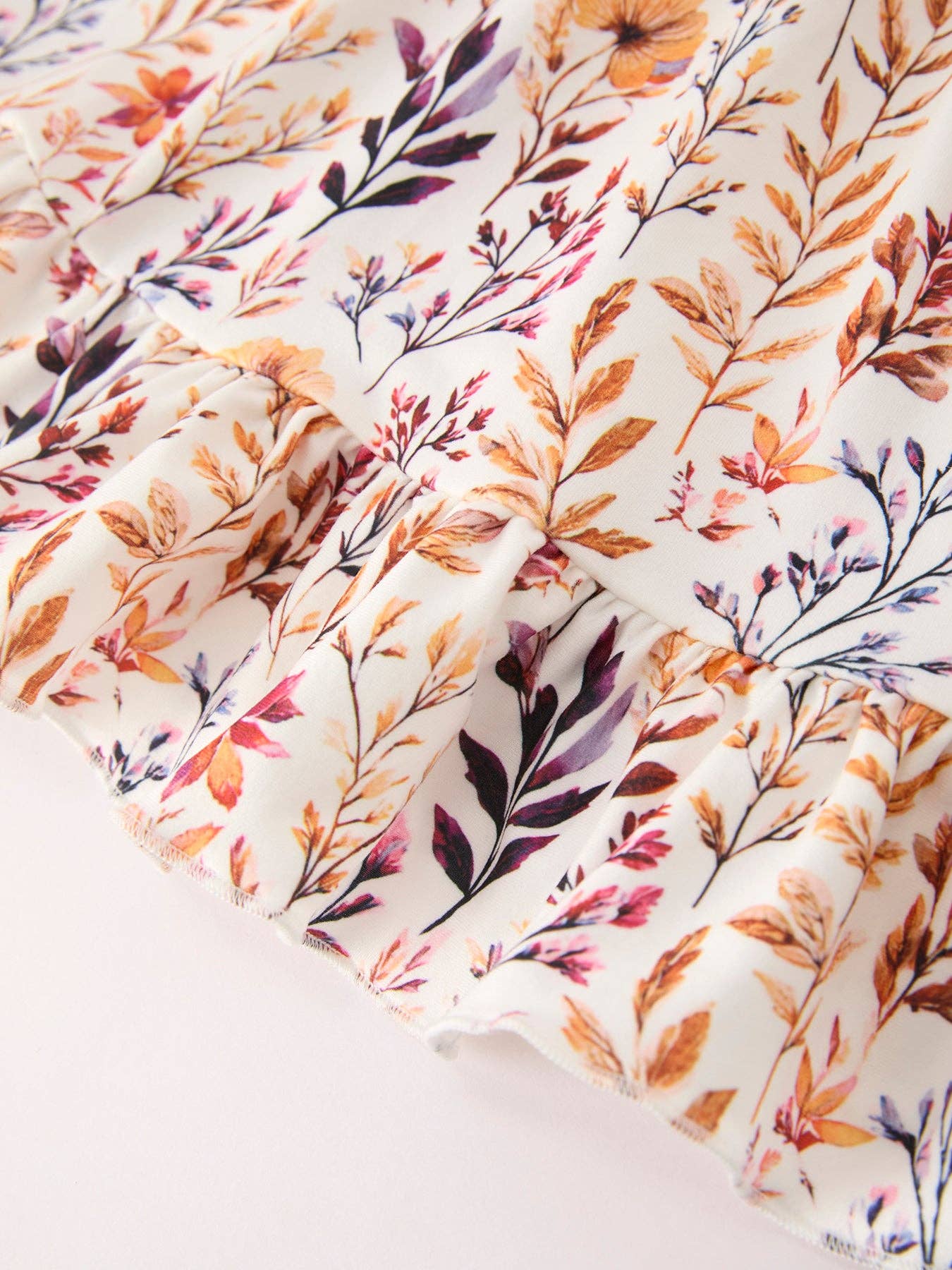 Fall Floral Dress