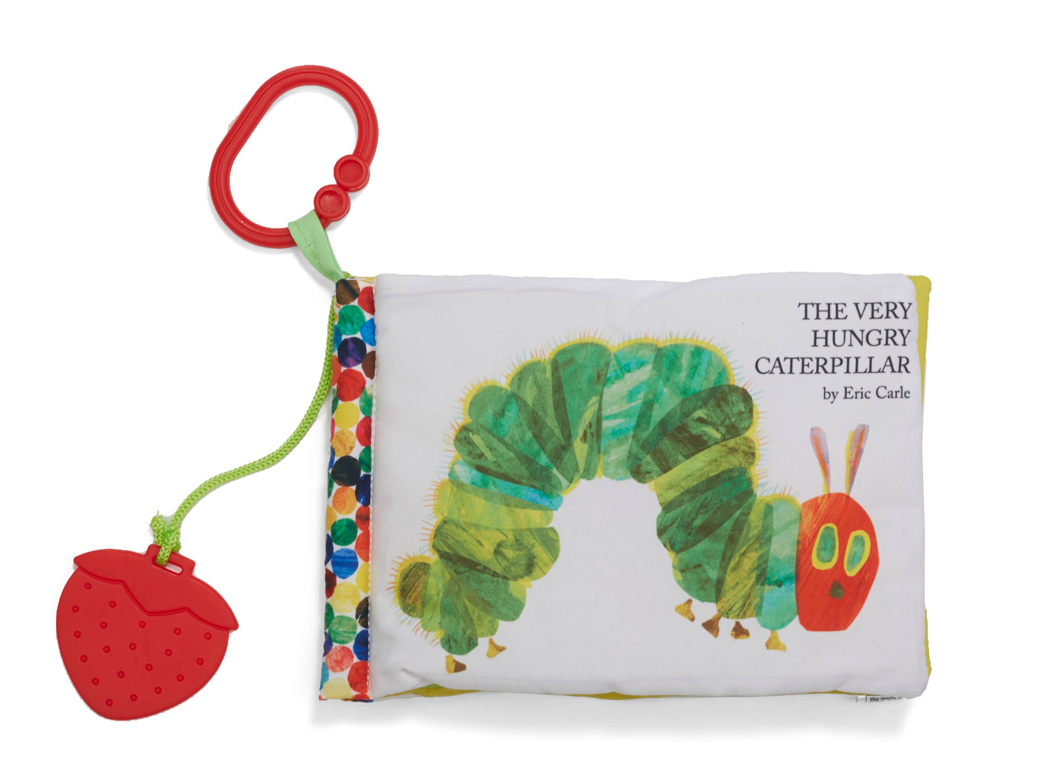 Very Hungry Caterpillar Soft Book W/ Strawberry Teether