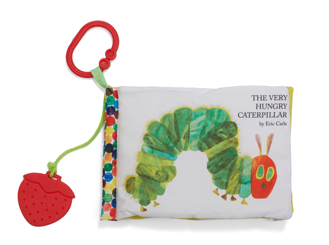 Very Hungry Caterpillar Soft Book W/ Strawberry Teether