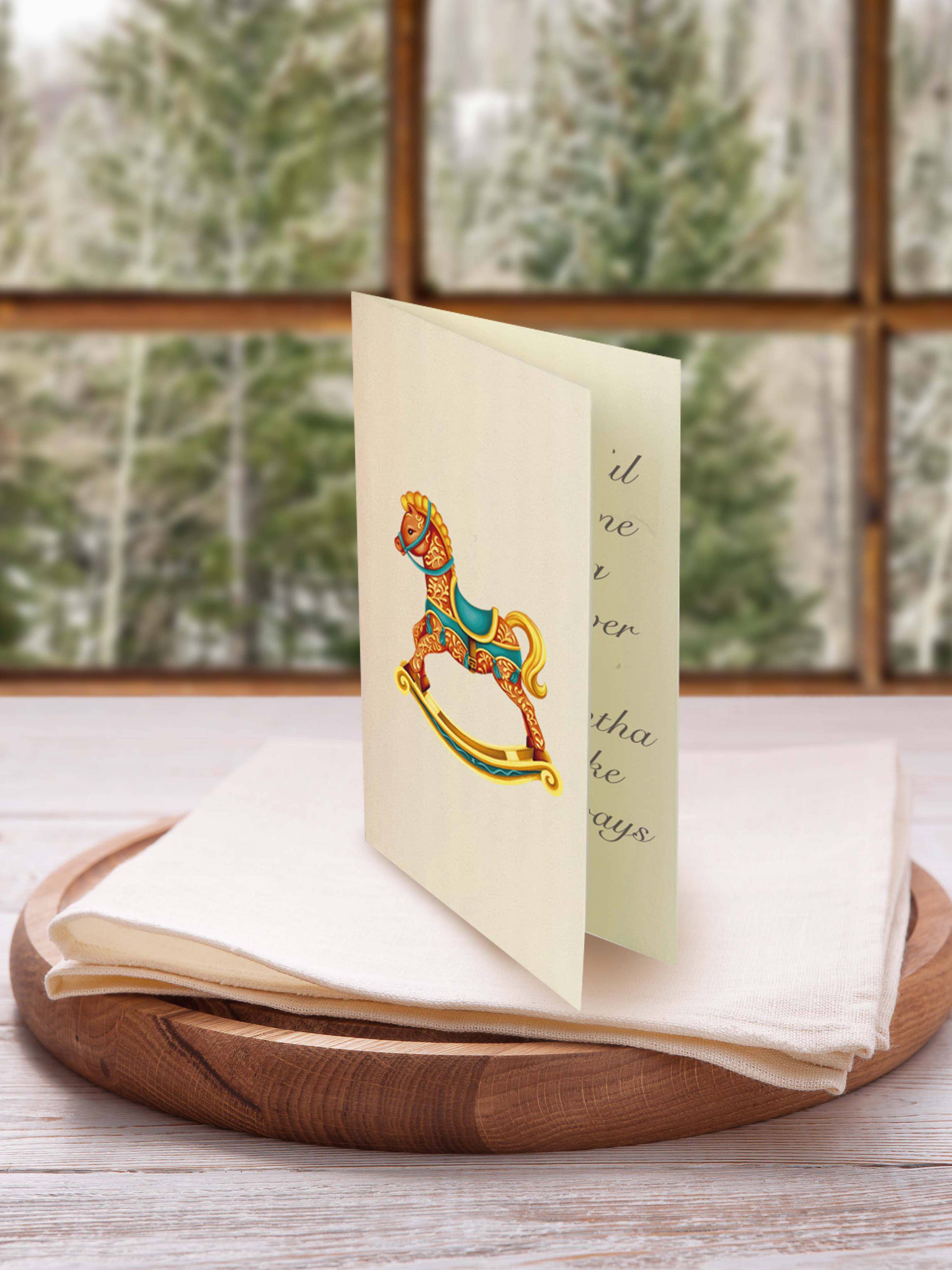 Christmas Tree (6 Pop-up holiday Greeting Cards)