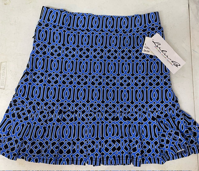 Lulu B Black and Blue Skort