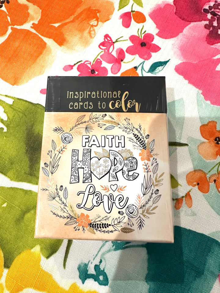 Faith Hope Love Inspirational Cards