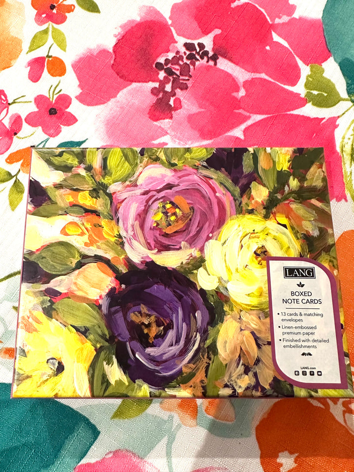 Lang Flower Note Card Set