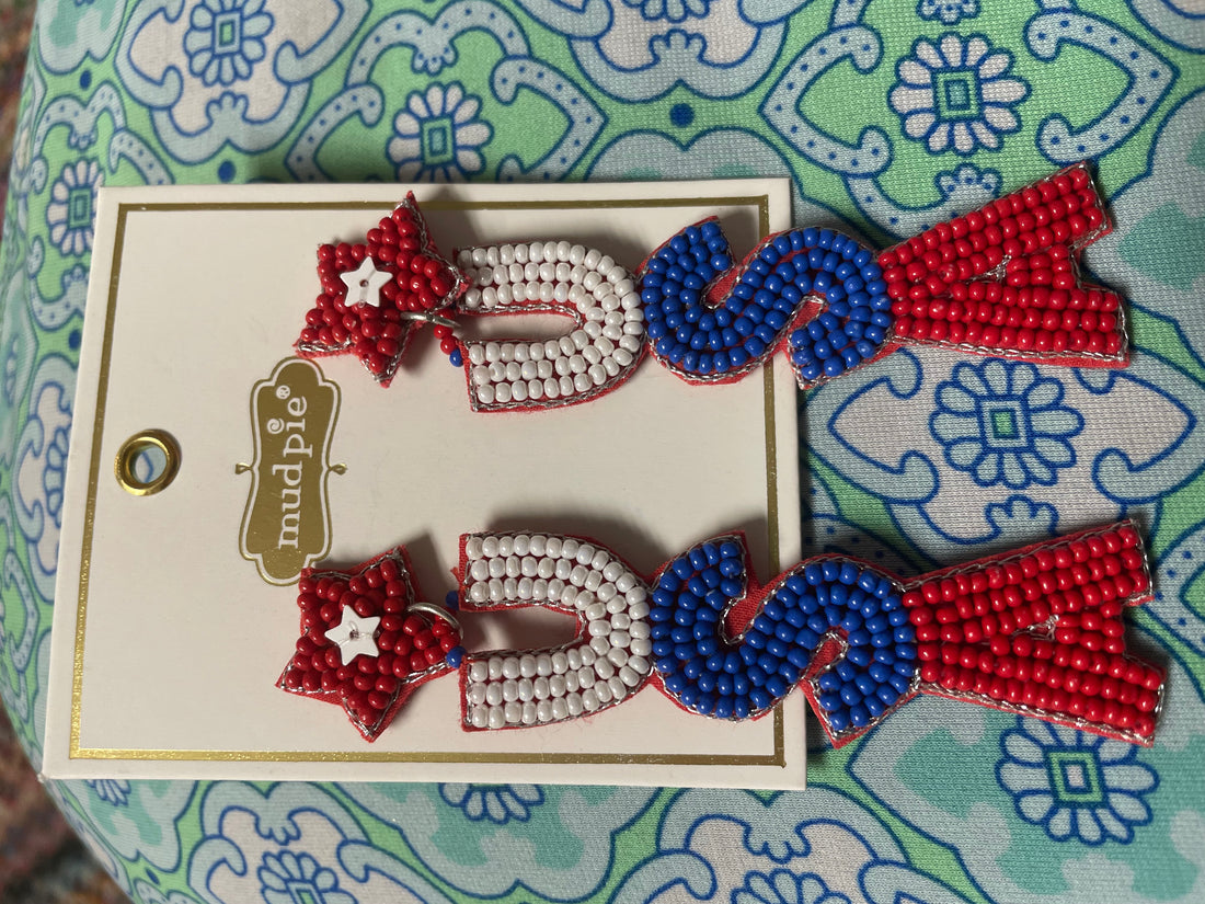 Mud Pie USA Earrings