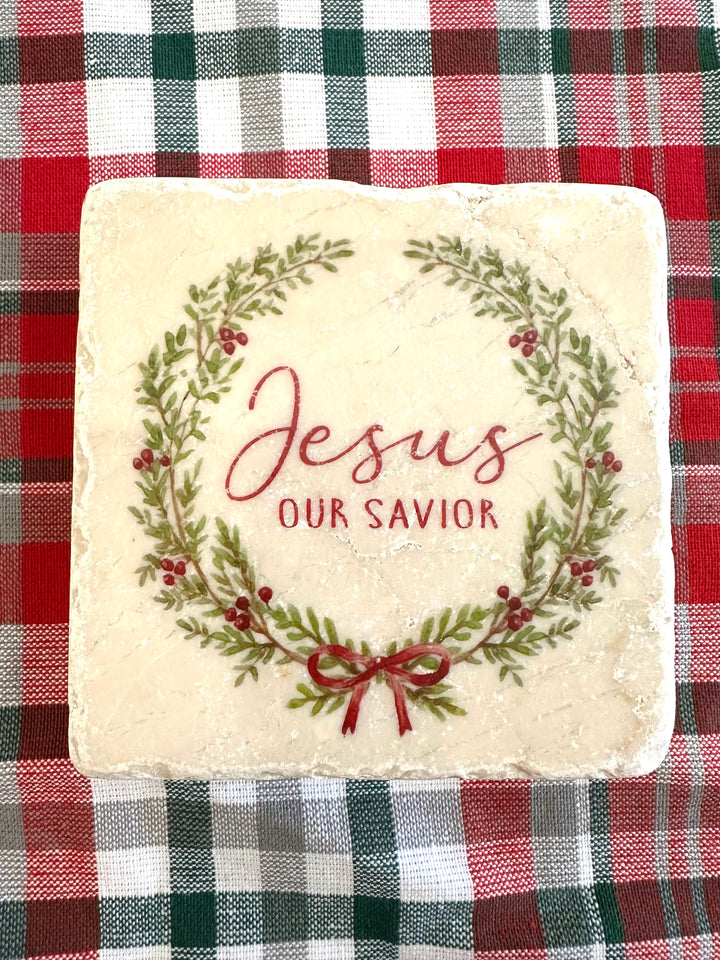 Jesus Our Savior Stone